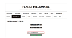 Desktop Screenshot of planetmillionaire.com